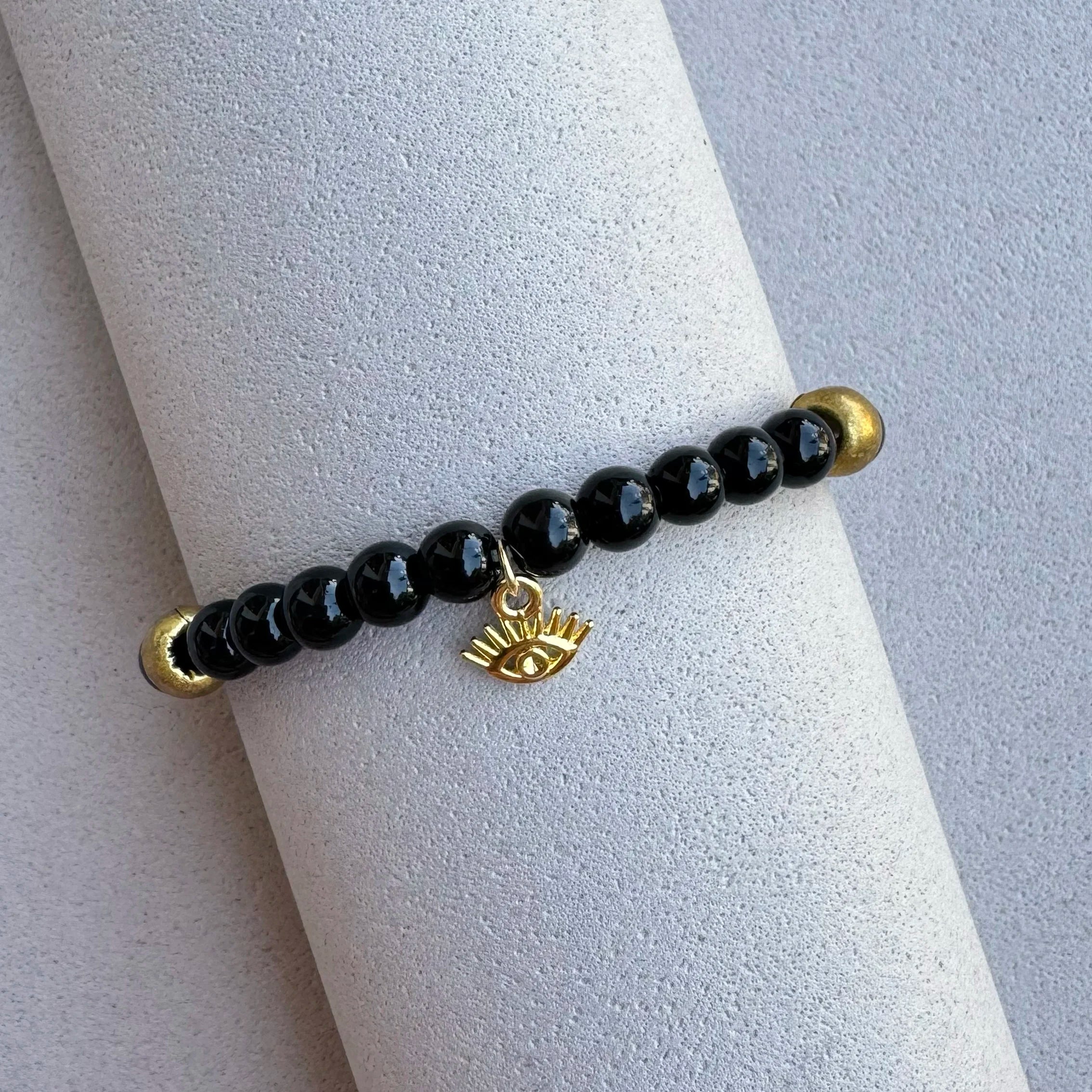 Pulsera Beads Onix