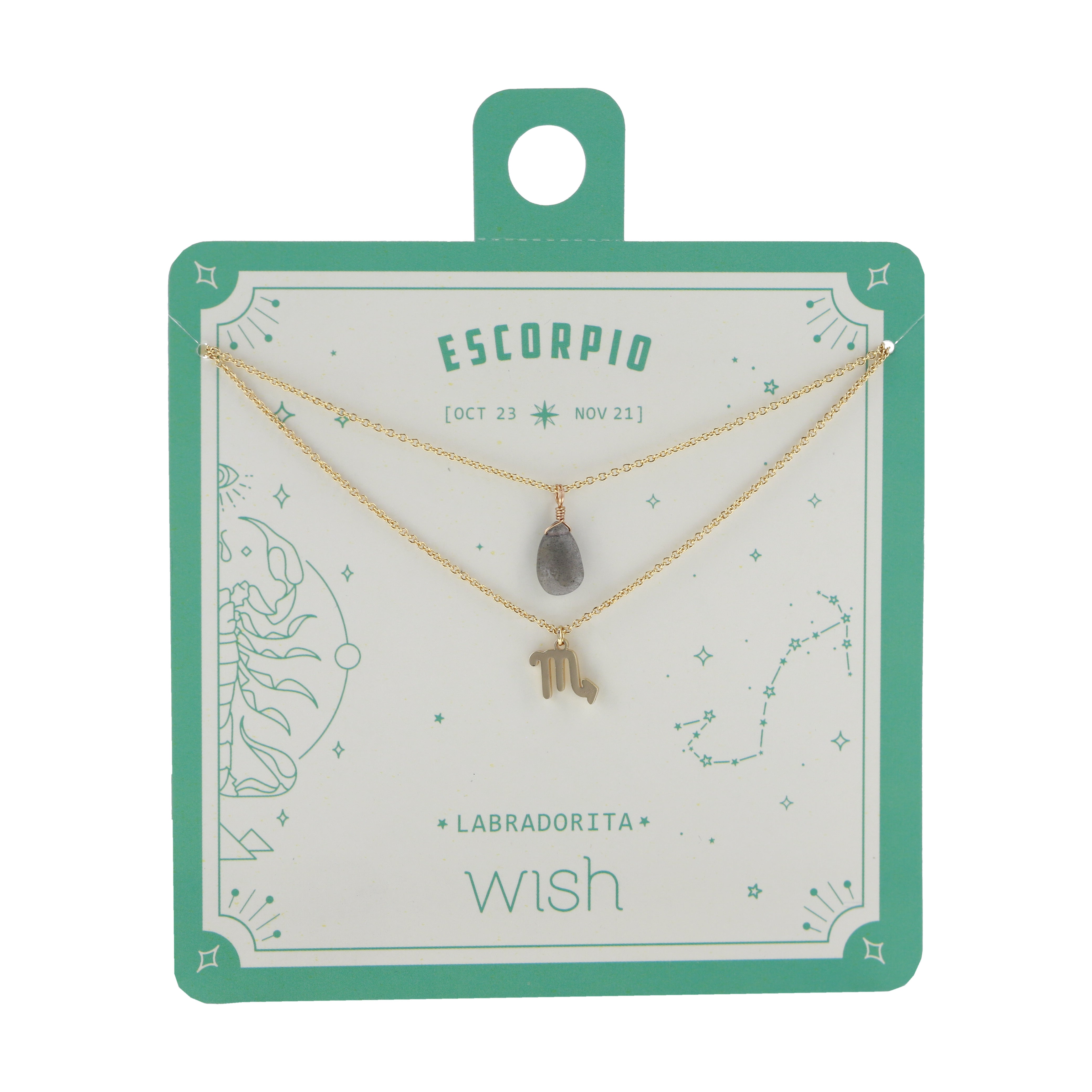 Collar Wish Piedra Escorpio